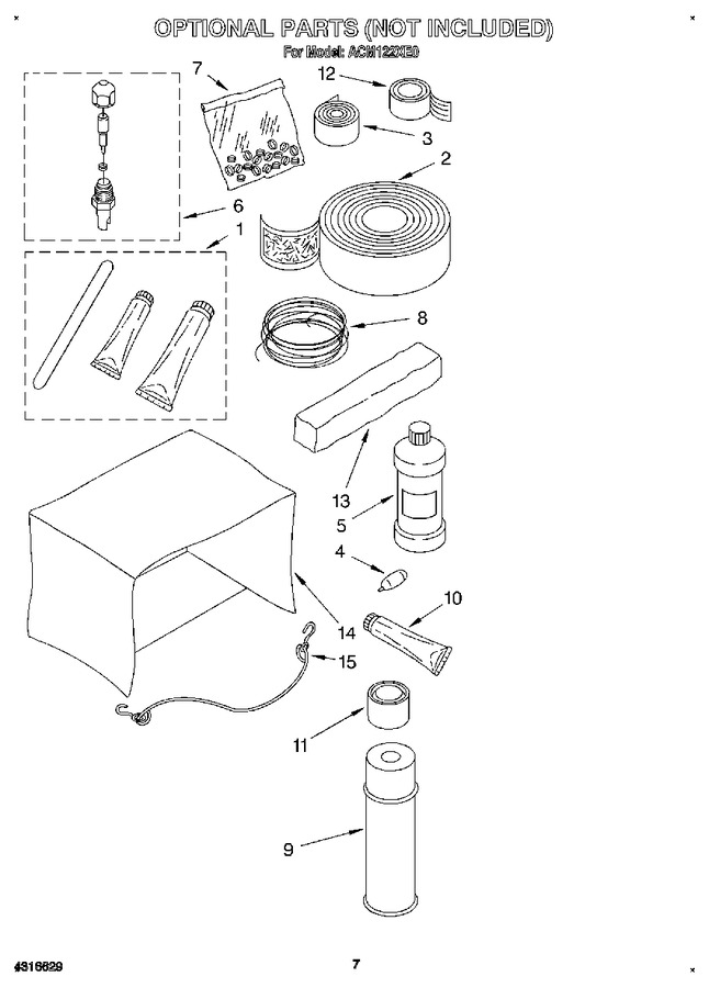 Diagram for ACM122XE0
