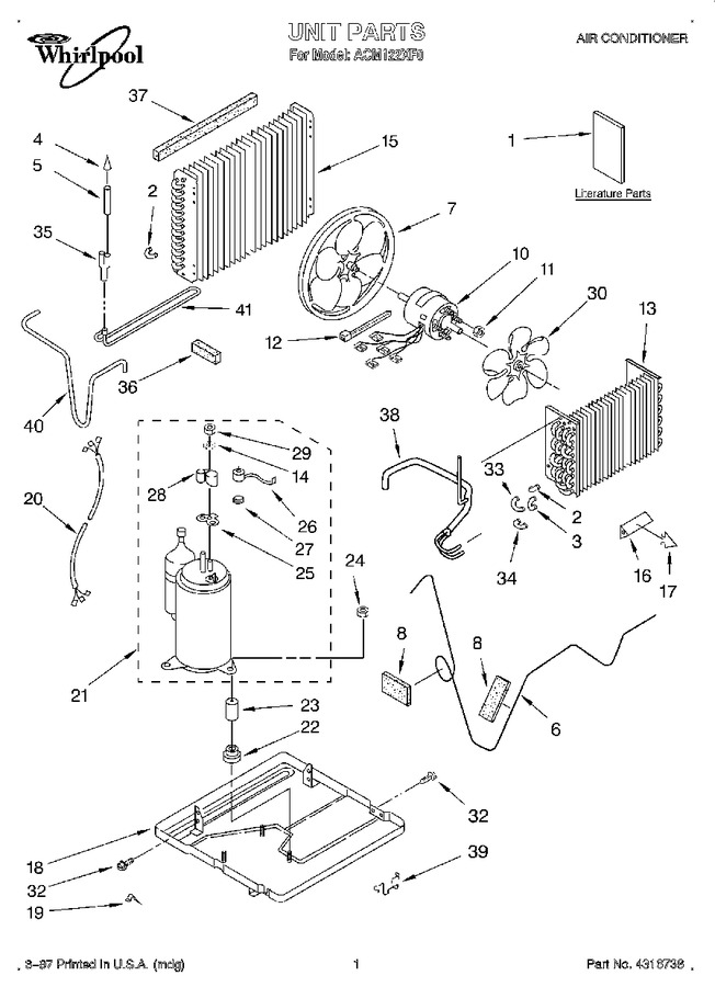 Diagram for ACM122XF0