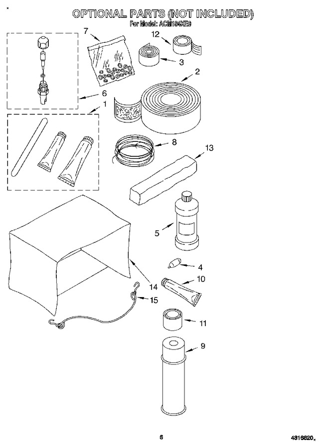 Diagram for ACM184XE0