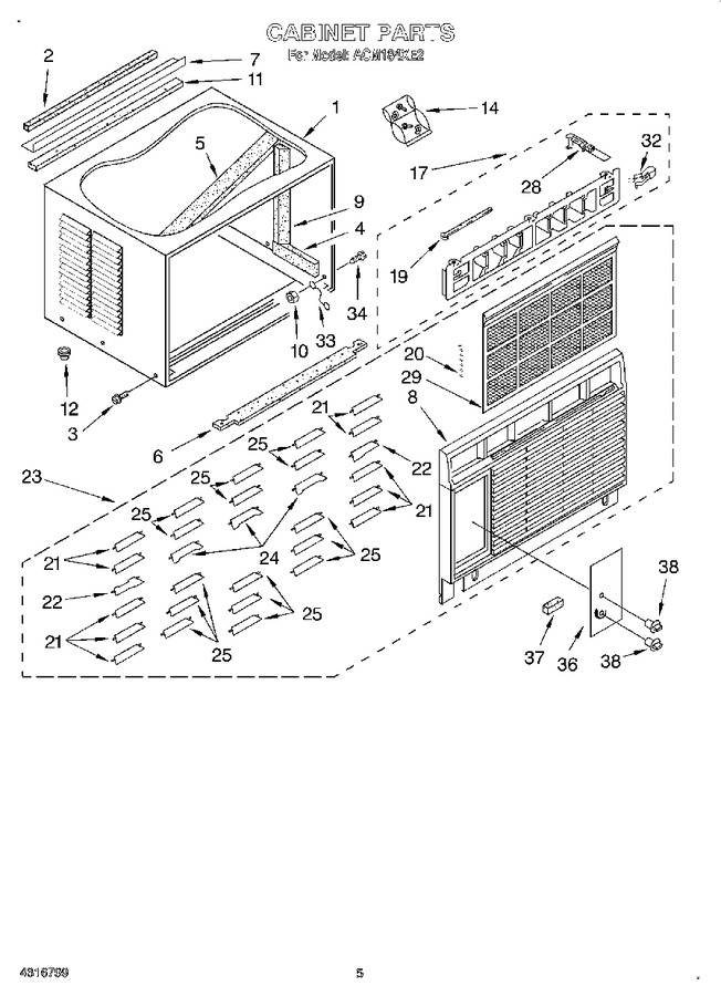 Diagram for ACM184XE2