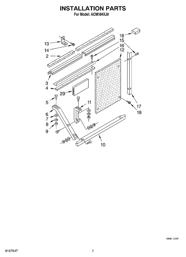 Diagram for ACM184XJ0