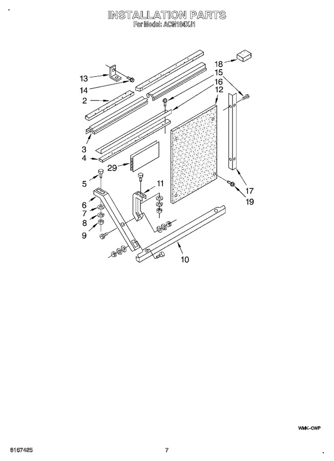 Diagram for ACM184XJ1