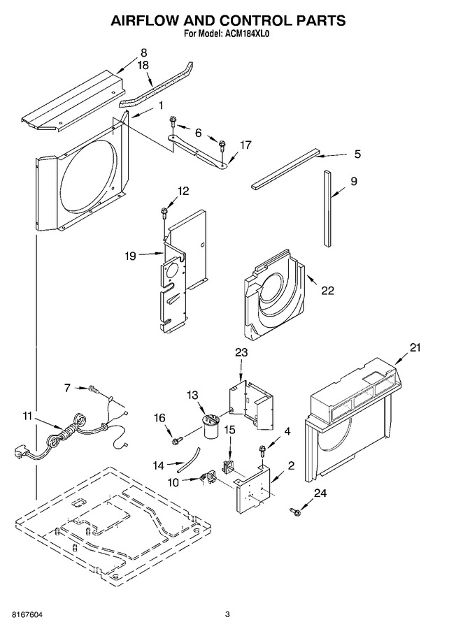 Diagram for ACM184XL0