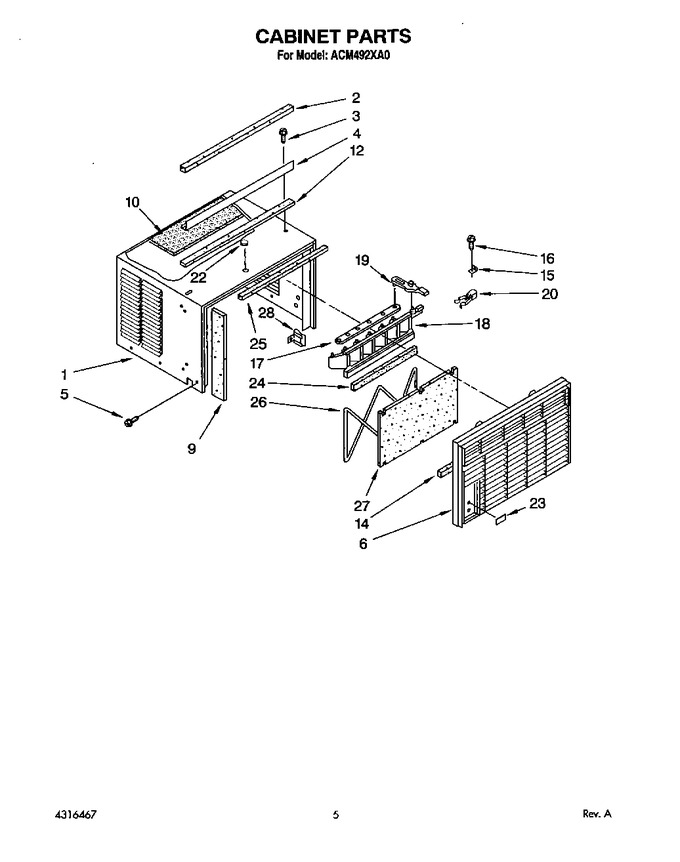 Diagram for ACM492XA0