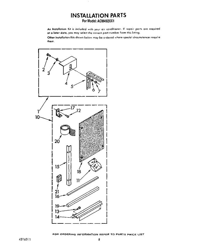 Diagram for ACM492XX1