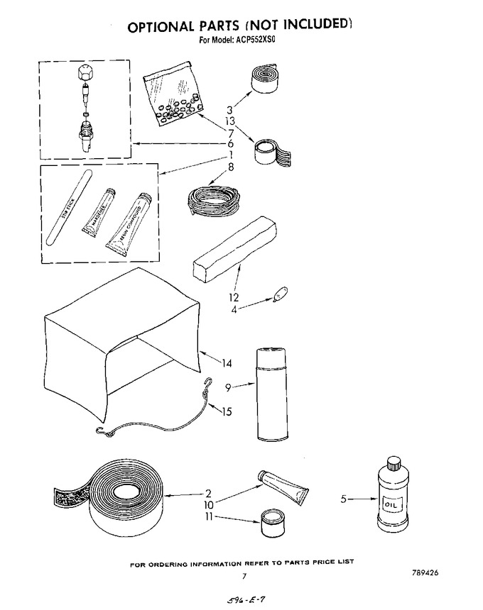 Diagram for ACP552XS0