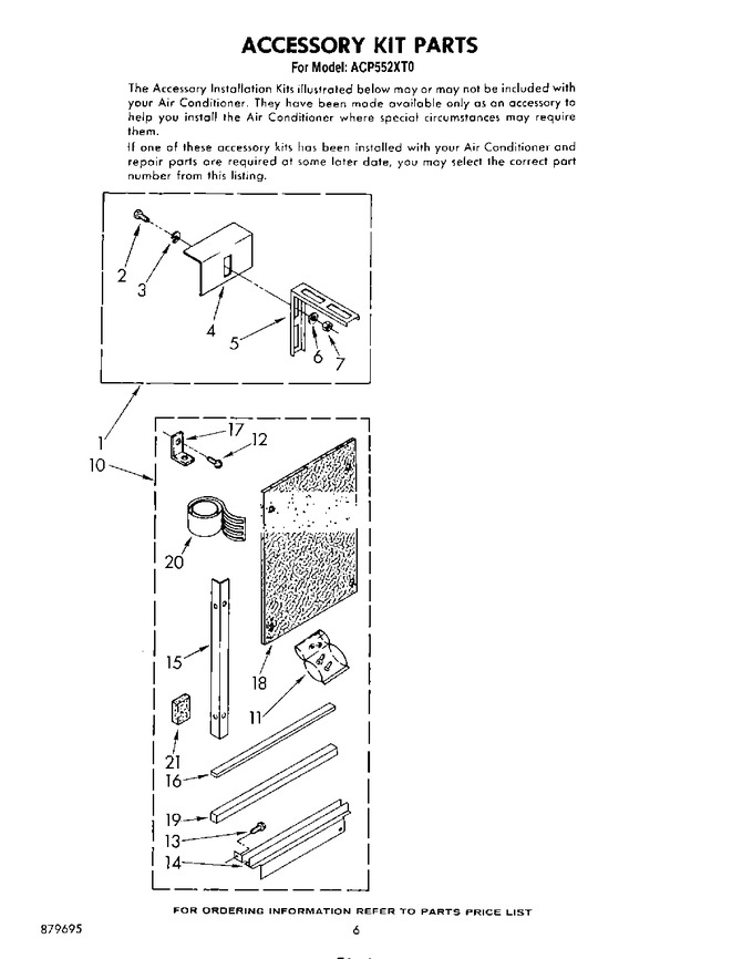 Diagram for ACP552XT0