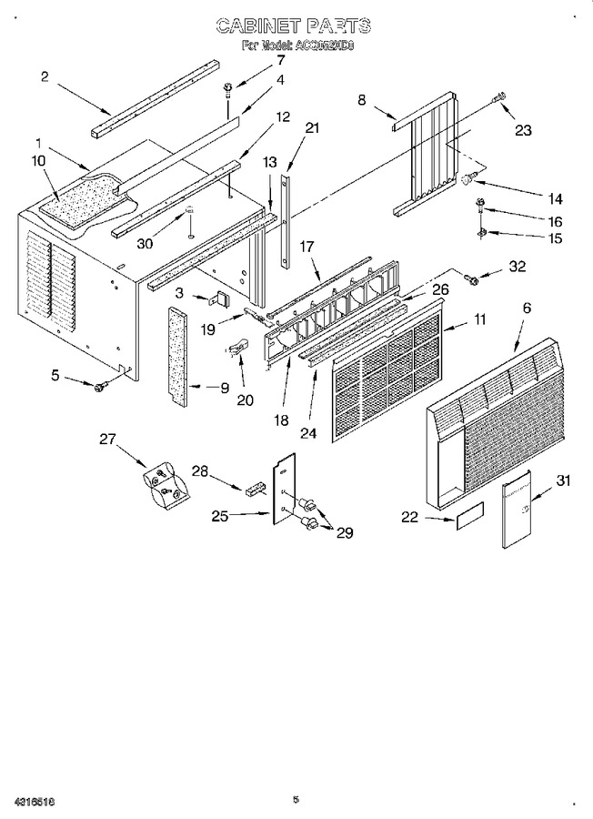 Diagram for ACQ052XD0