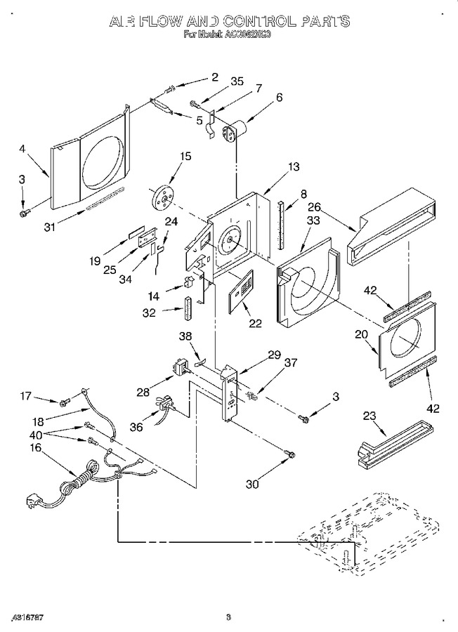 Diagram for ACQ062XG0