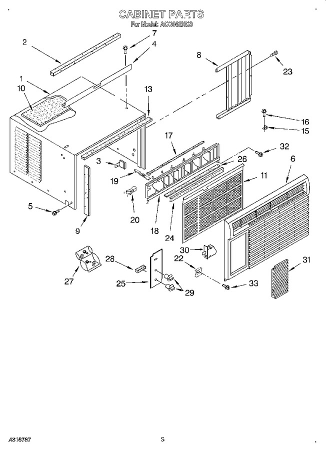 Diagram for ACQ062XG0