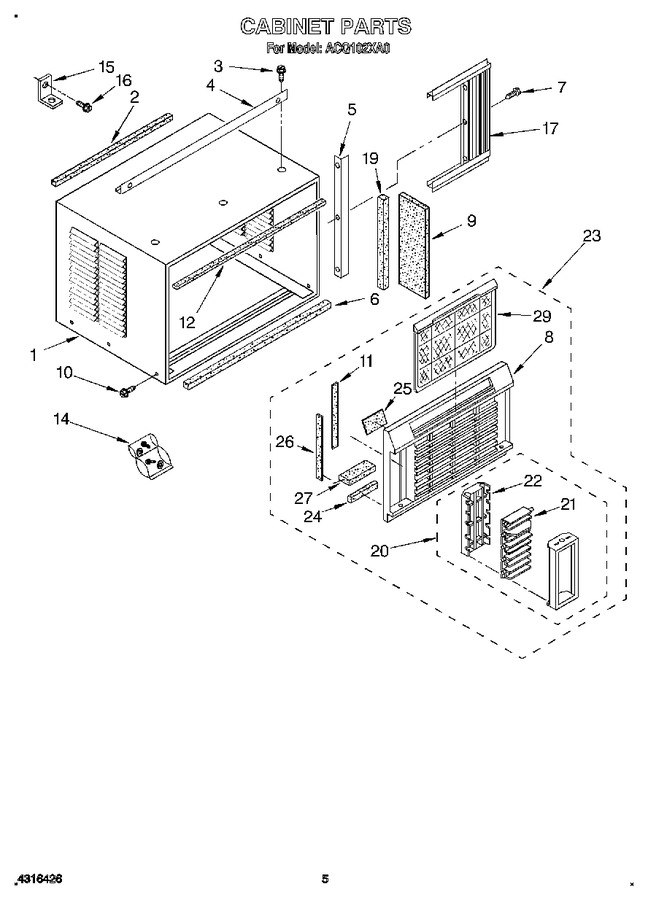 Diagram for ACQ102XA0