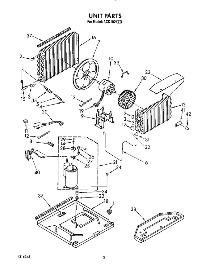 Diagram for ACQ102XZ0