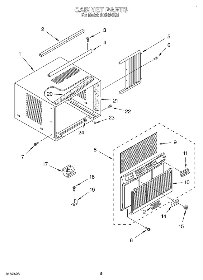 Diagram for ACQ124XJ0