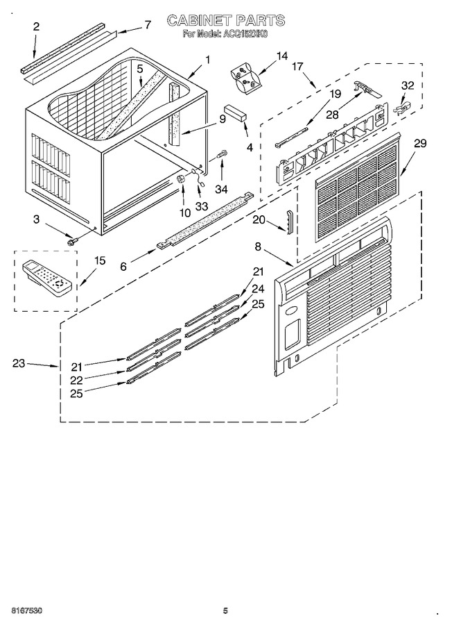 Diagram for ACQ152XK0