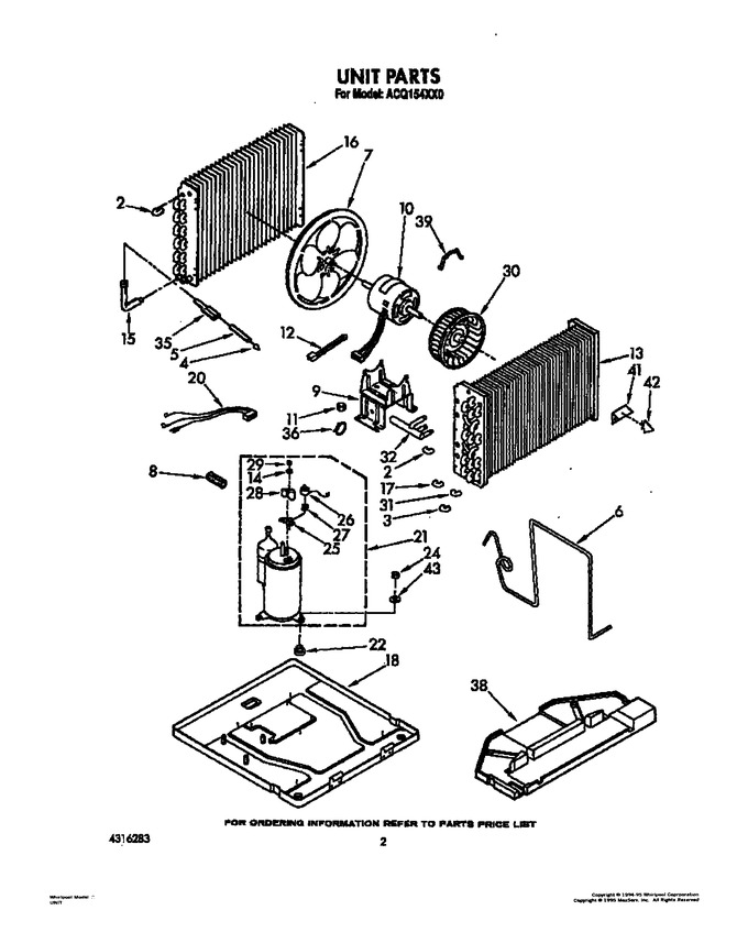 Diagram for ACQ154XX0