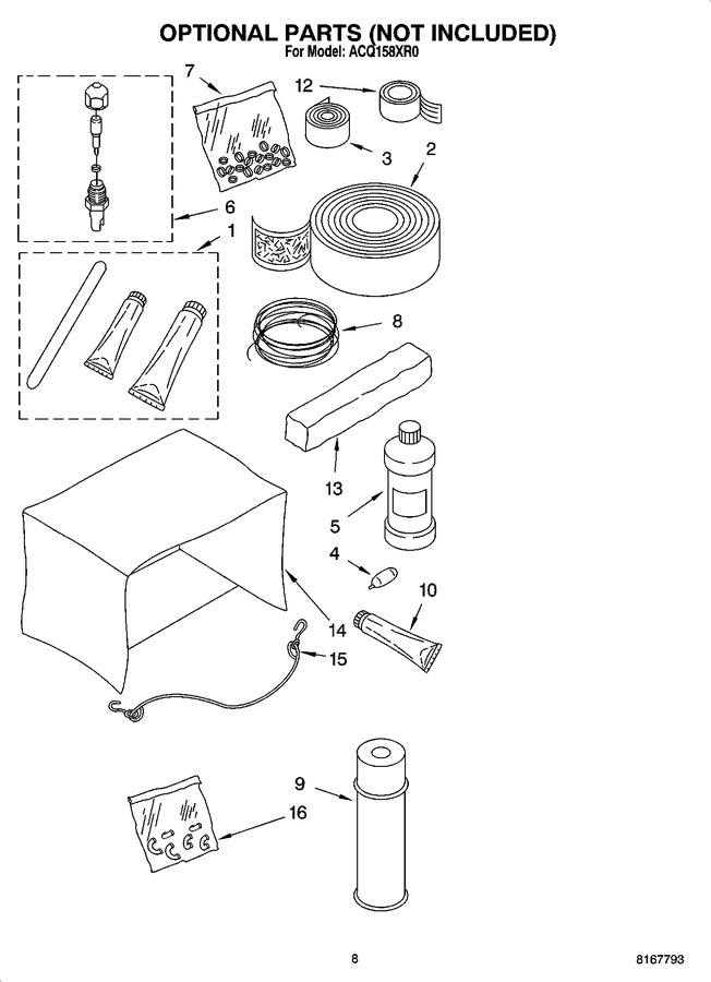 Diagram for ACQ158XR0