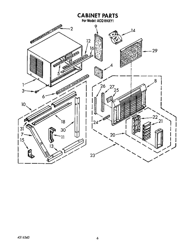 Diagram for ACQ184XY1