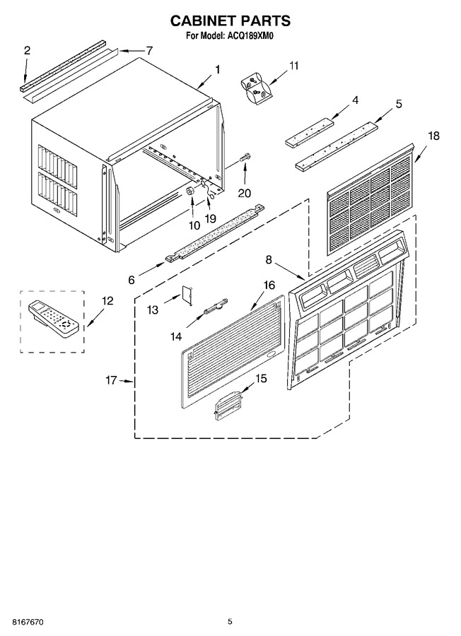 Diagram for ACQ189XM0