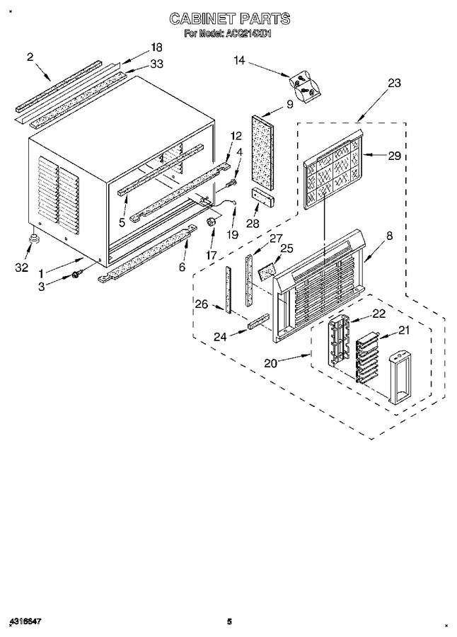 Diagram for ACQ214XD1