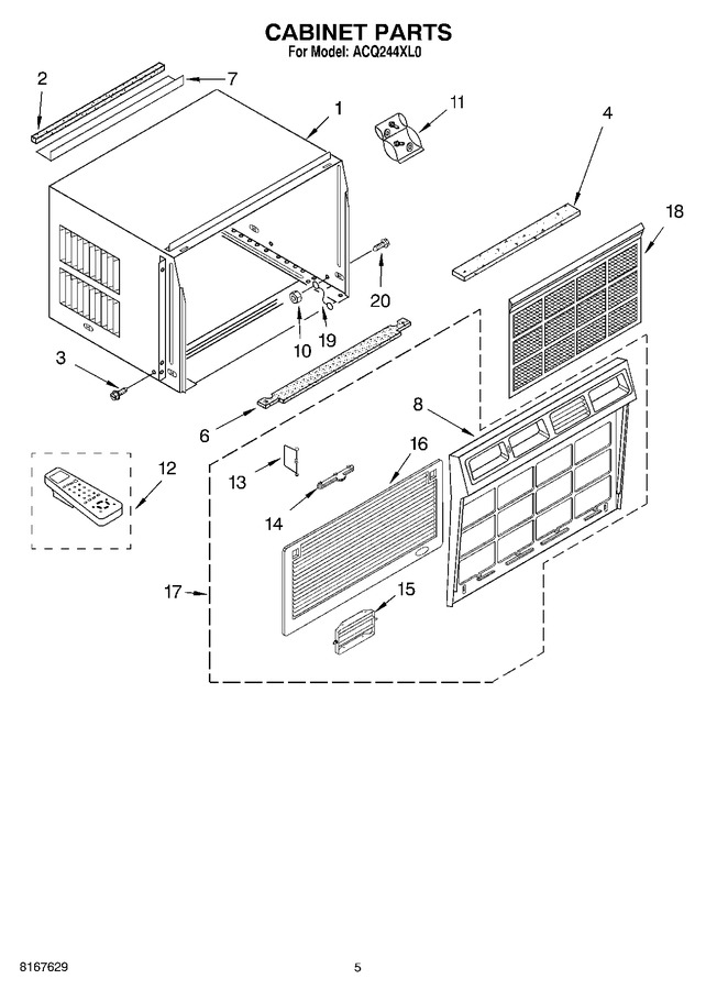 Diagram for ACQ244XL0