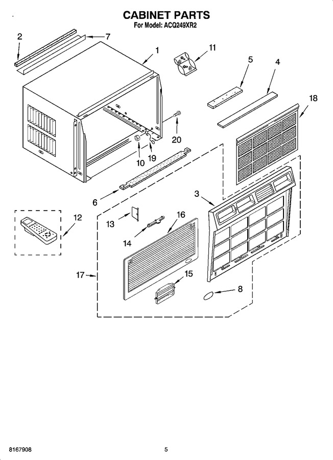 Diagram for ACQ249XR2