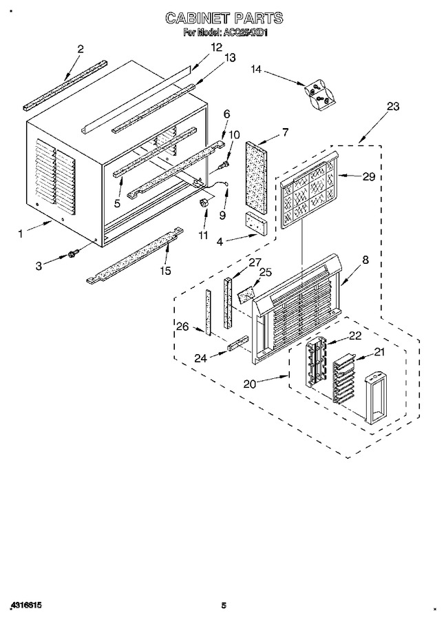 Diagram for ACQ254XD1