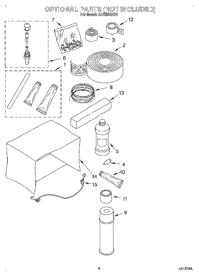 Diagram for ACQ254XG0