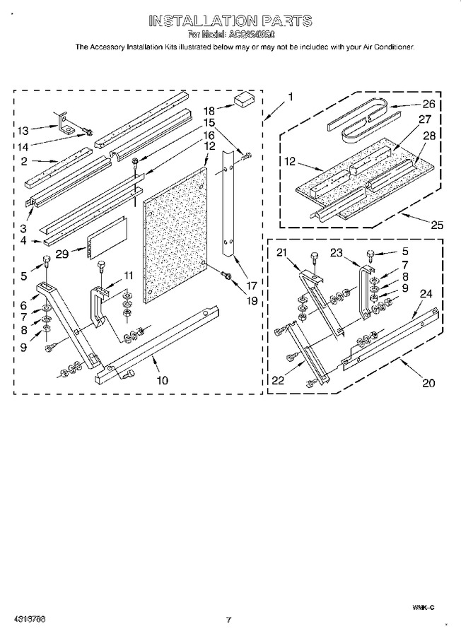 Diagram for ACQ254XG0