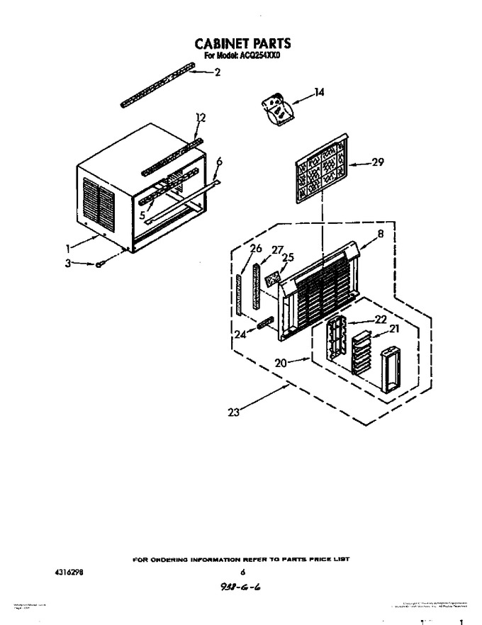 Diagram for ACQ254XX0
