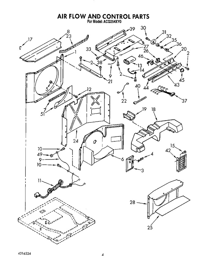 Diagram for ACQ254XY0