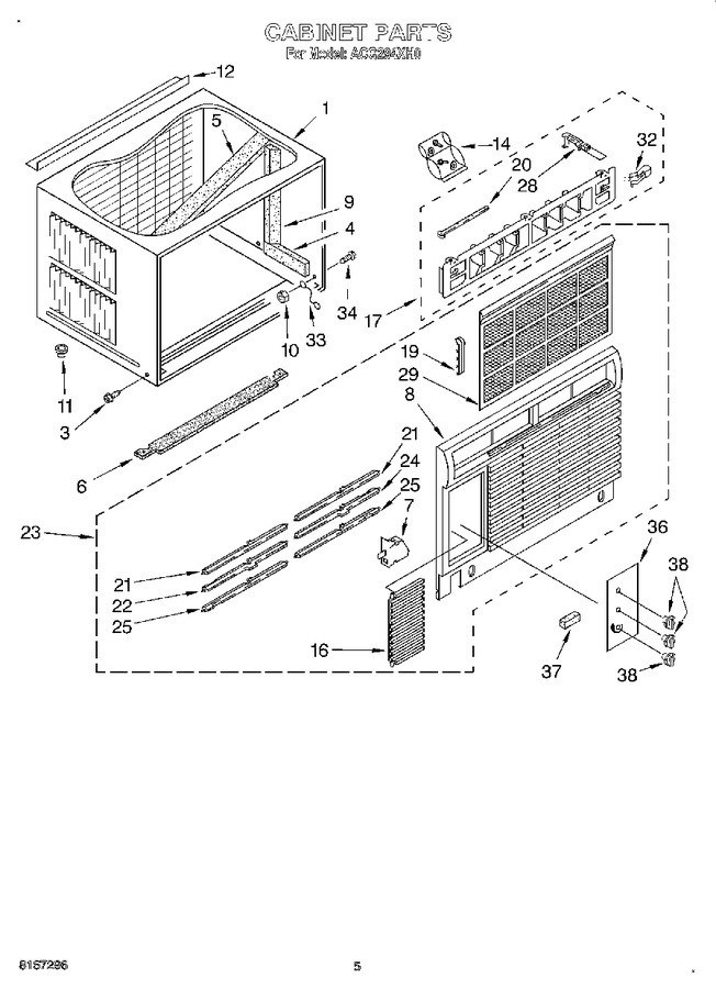 Diagram for ACQ294XH0