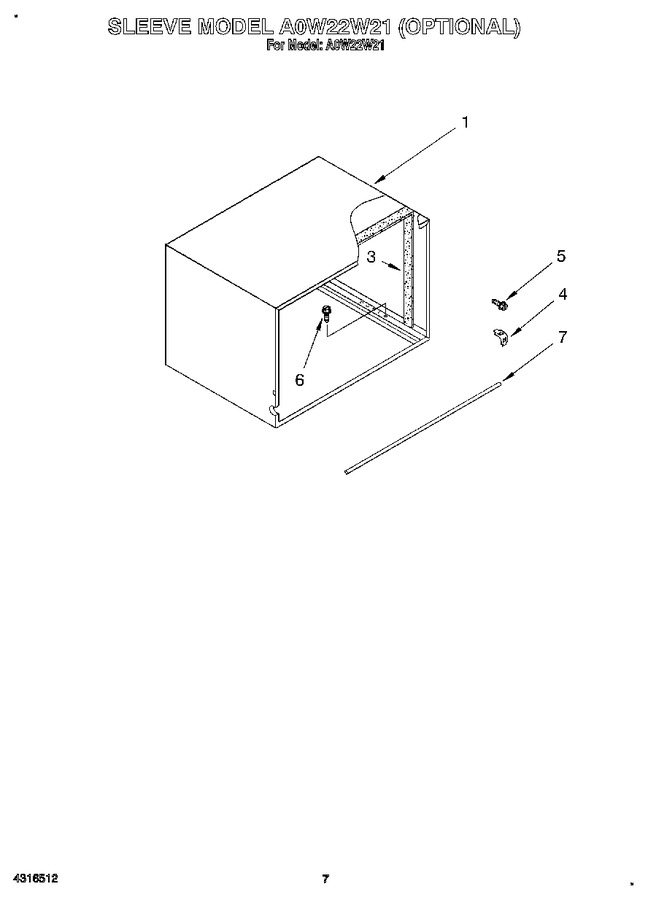 Diagram for ACU082XD0