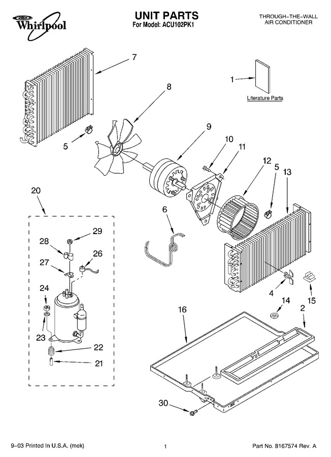Diagram for ACU102PK1