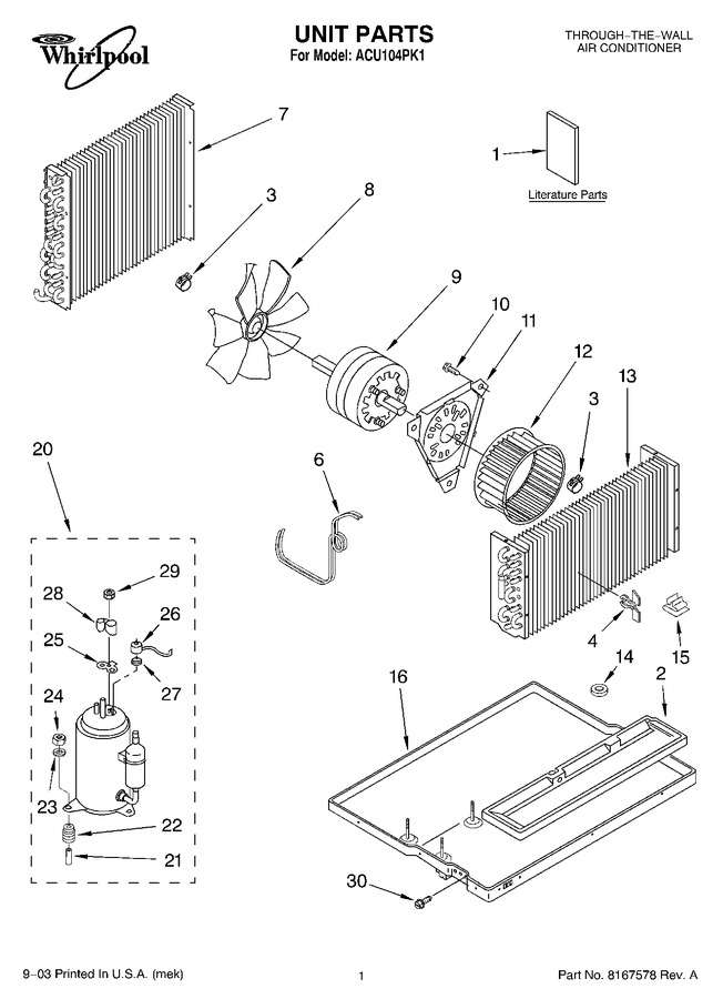 Diagram for ACU104PK1
