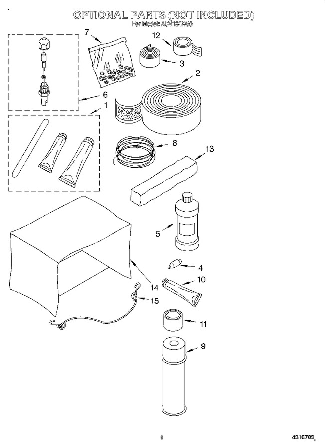 Diagram for ACV184XG0