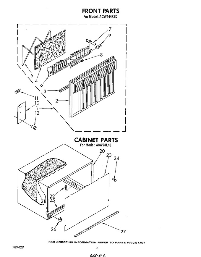 Diagram for ACW144XS0