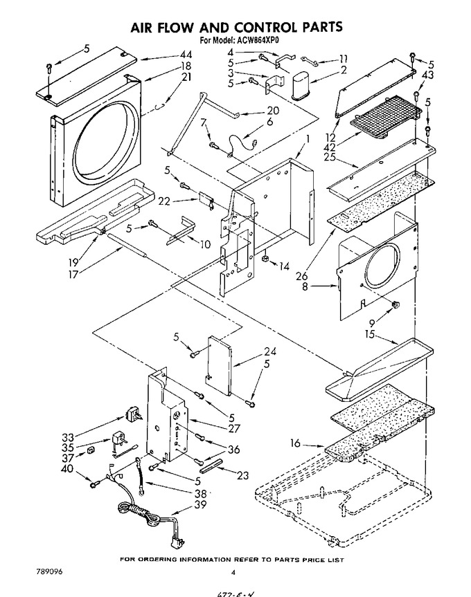 Diagram for ACW864XP0