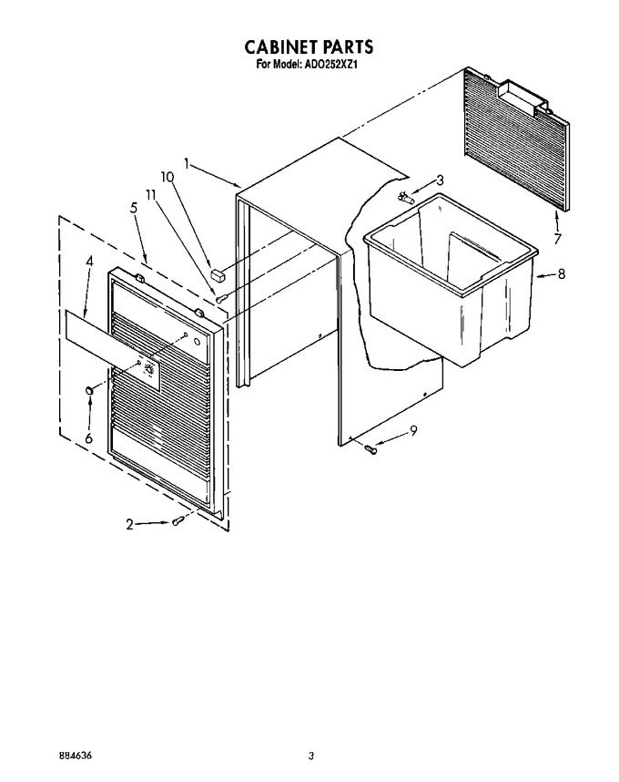 Diagram for AD0252XZ1