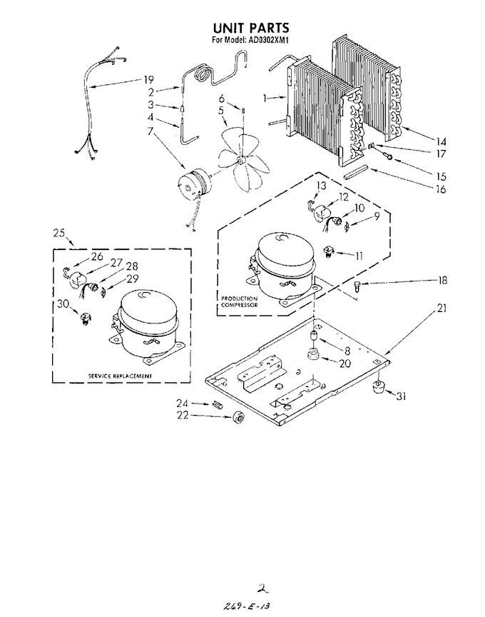 Diagram for AD0302XM1