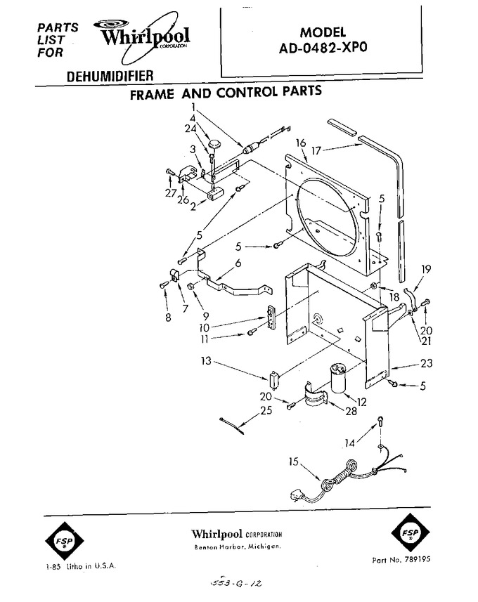 Diagram for AD0482XP0