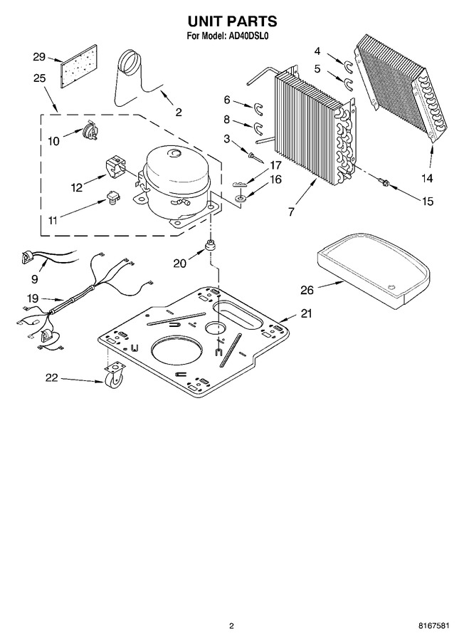 Diagram for AD40DSL0