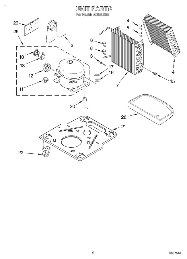Diagram for AD40LBK0