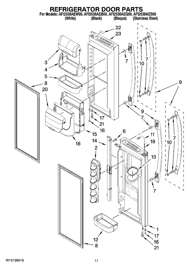 Diagram for AFI2538AEW00
