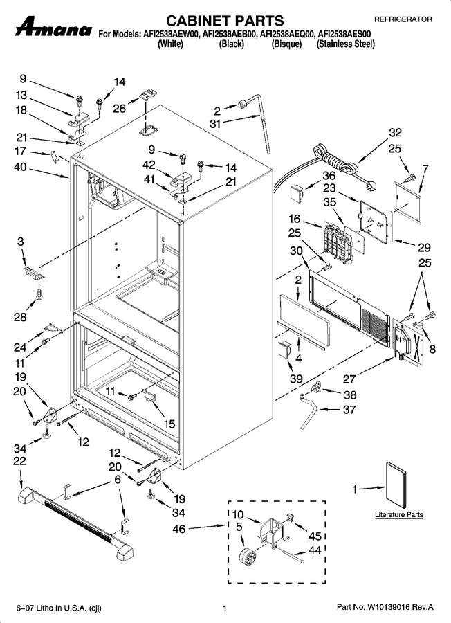 Diagram for AFI2538AEW00