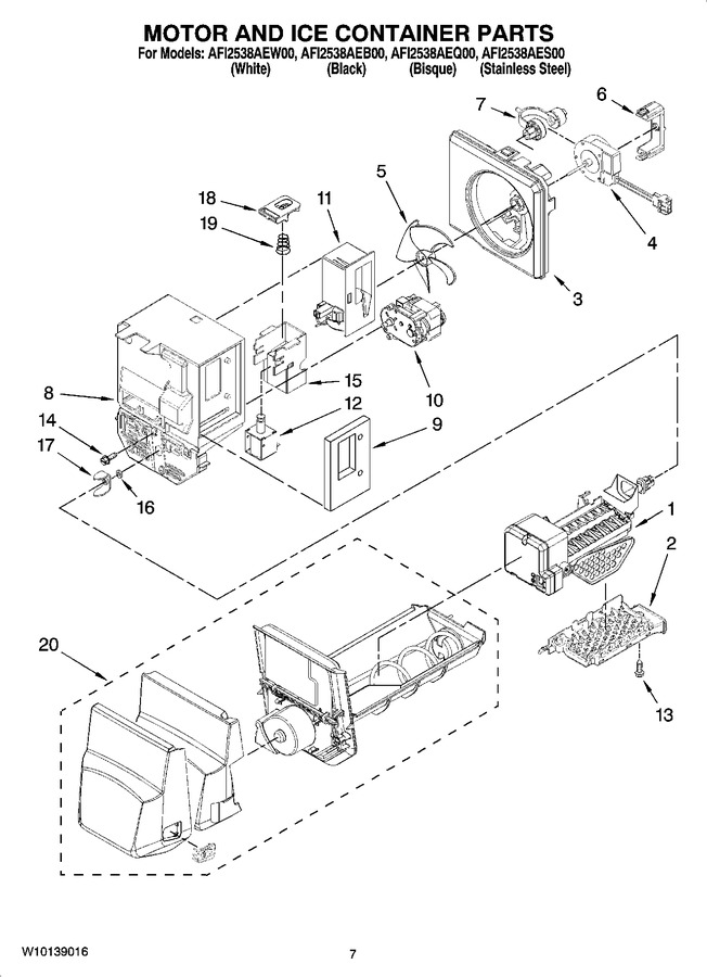 Diagram for AFI2538AES00