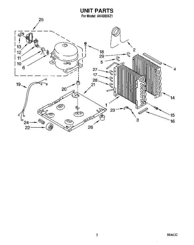 Diagram for AK4000XZ1