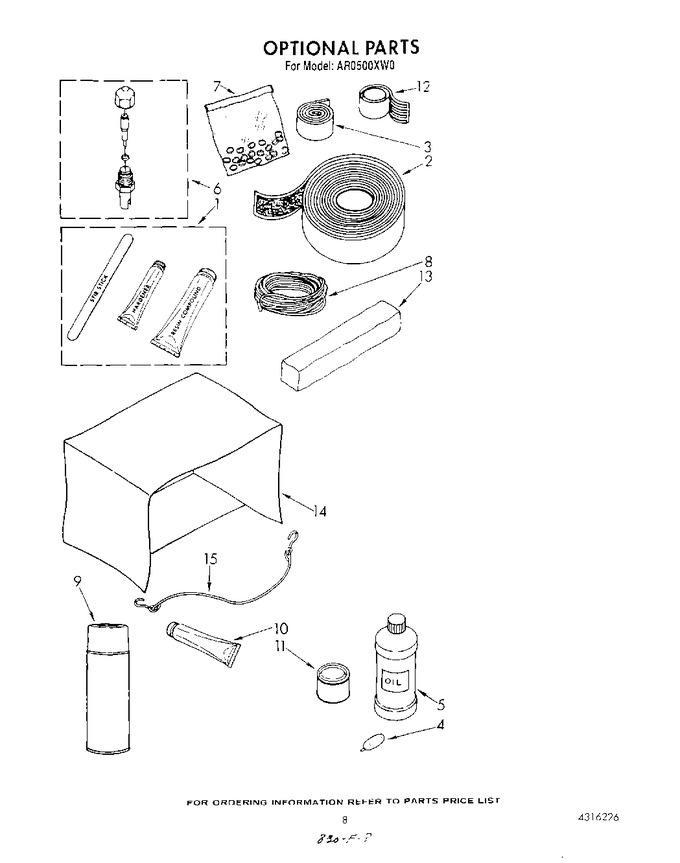 Diagram for AR0500XW0