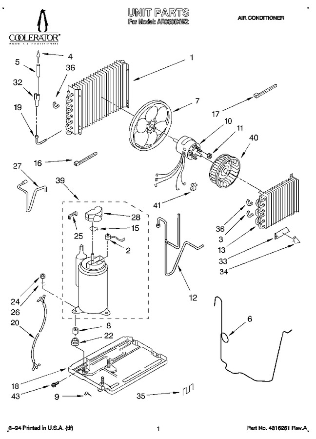 Diagram for AR0500XW2