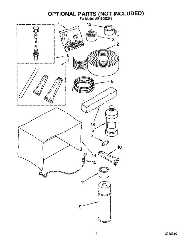 Diagram for AR1000XW2