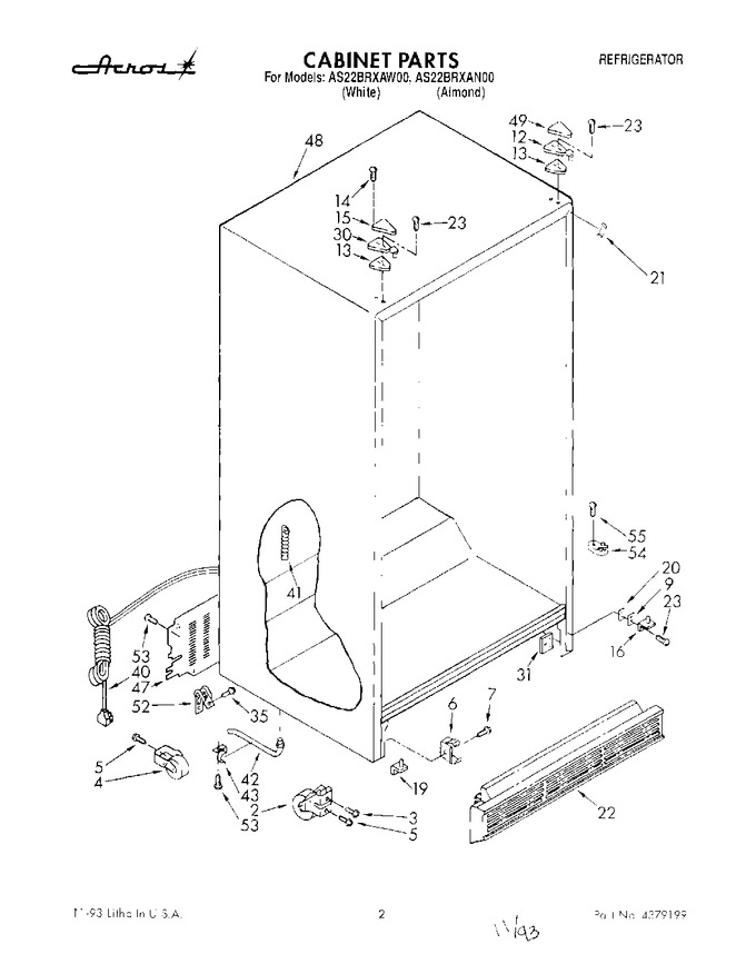 Diagram for AS22BRXAW00